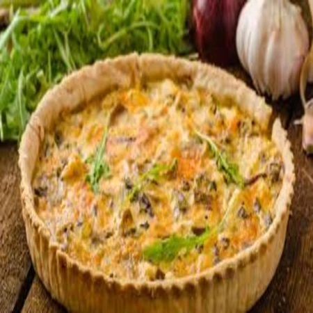 Пирог с  куриным жюльеном 1 кг