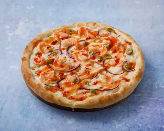 Пицца Морская 25 см.