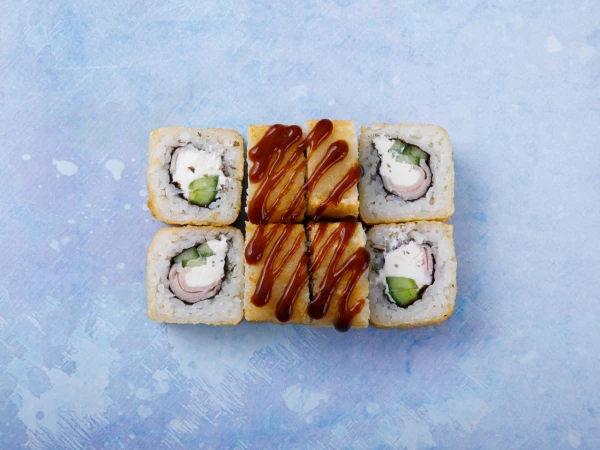 Темпура с ветчиной