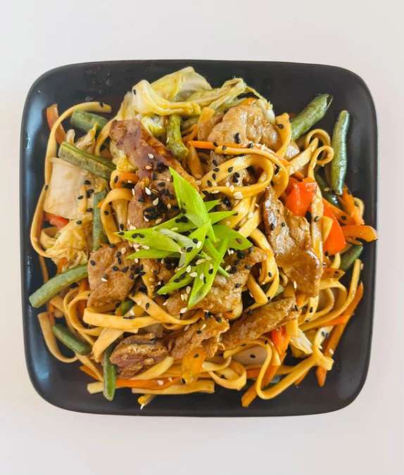 Лапша  удон со свининой