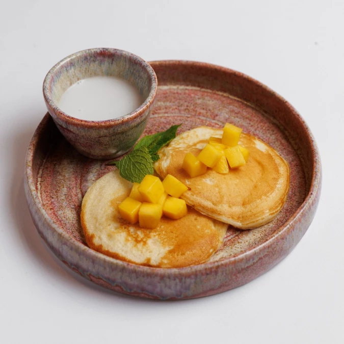 Панкейки с манго и кокос сгущ 180гр