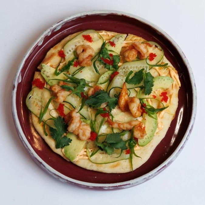 Роти с авокадо и креветкой 180г