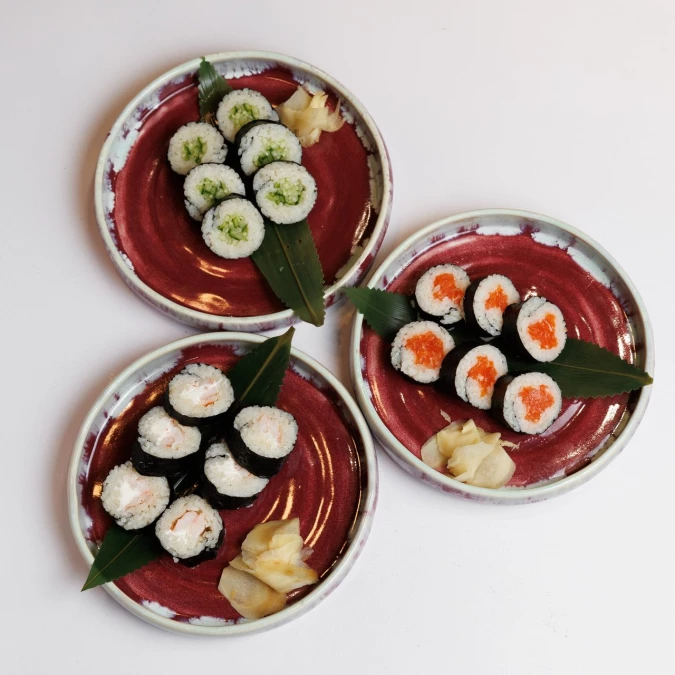 Маки со сливочной креветкой 110 гр 