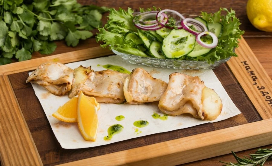 Шашлык из кальмара