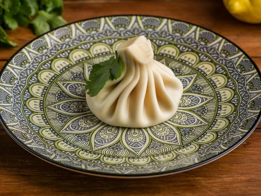 Хинкали с морепродуктами