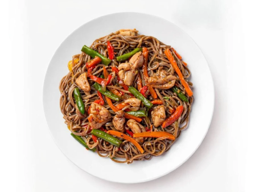 ВОК С КУРИЦЕЙ И ГРИБАМИ