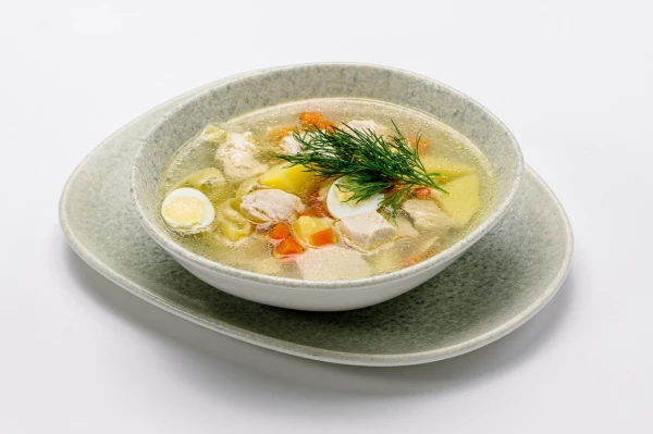 Суп куриный