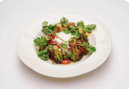 Жаренные брокколи