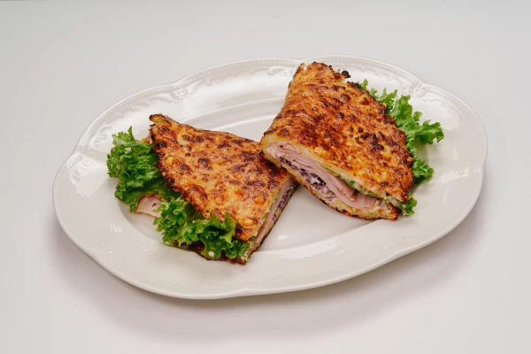 Творожная лепешка с индейкой