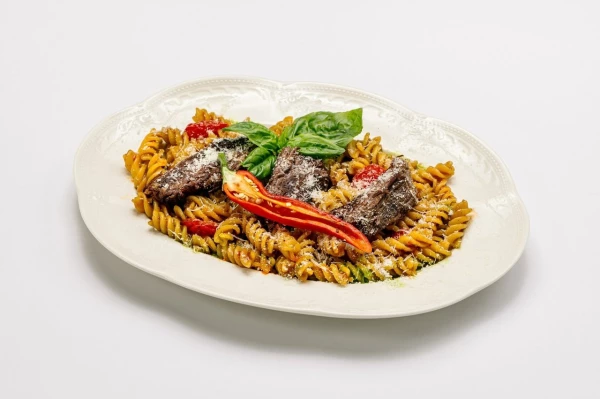 Фузилии с говядиной