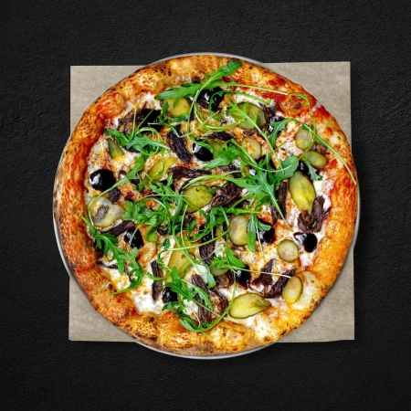 С говядиной пицца