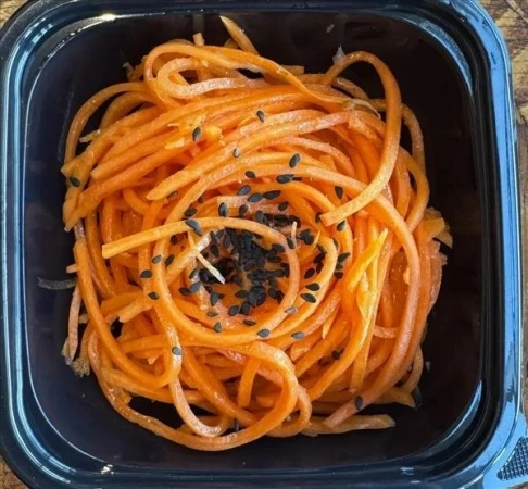 Корейская морковь с кунжутом 80гр