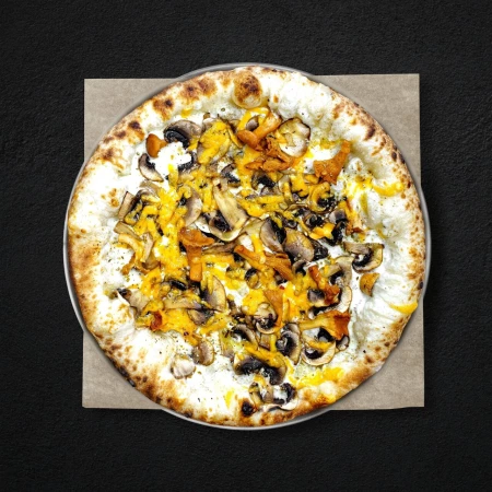 Грибной жульен пицца 