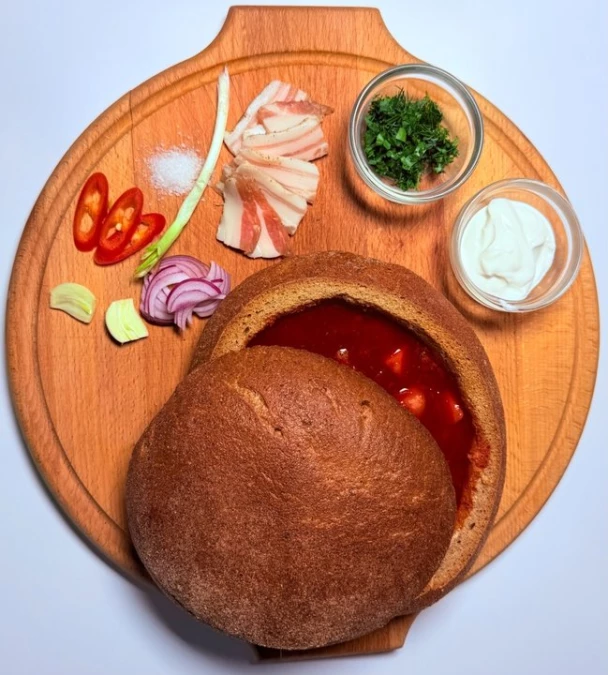 Борщ фирменный