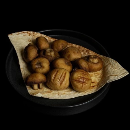 Грибы гриль