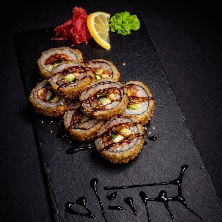 Ролл темпура угорь