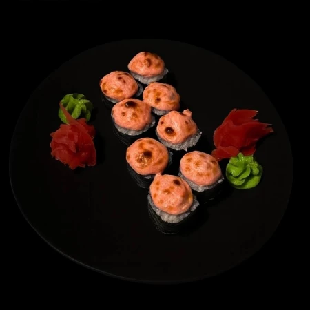 Запеченый краб с креветкой