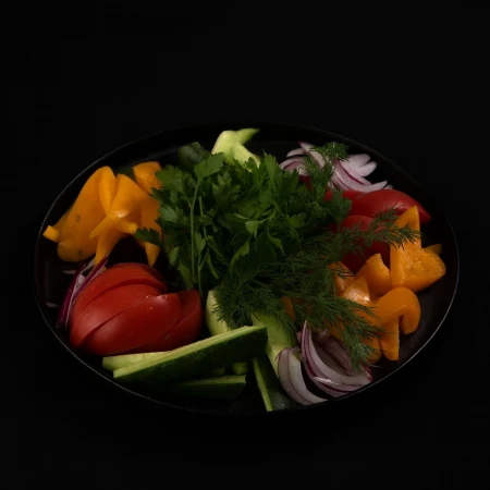 Тарелка овощная 