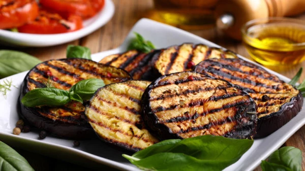 Баклажан на гриле