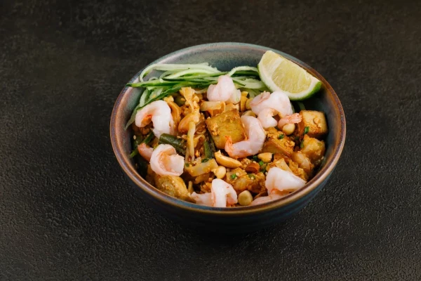 Пад Тай с креветками 