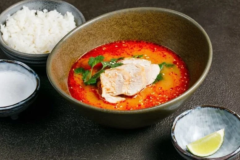 Том Ям с курицей 0,5 порц