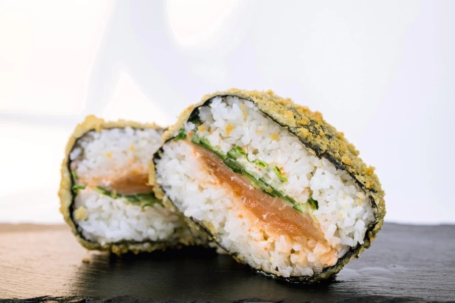 Ронин бургер с Семгой 