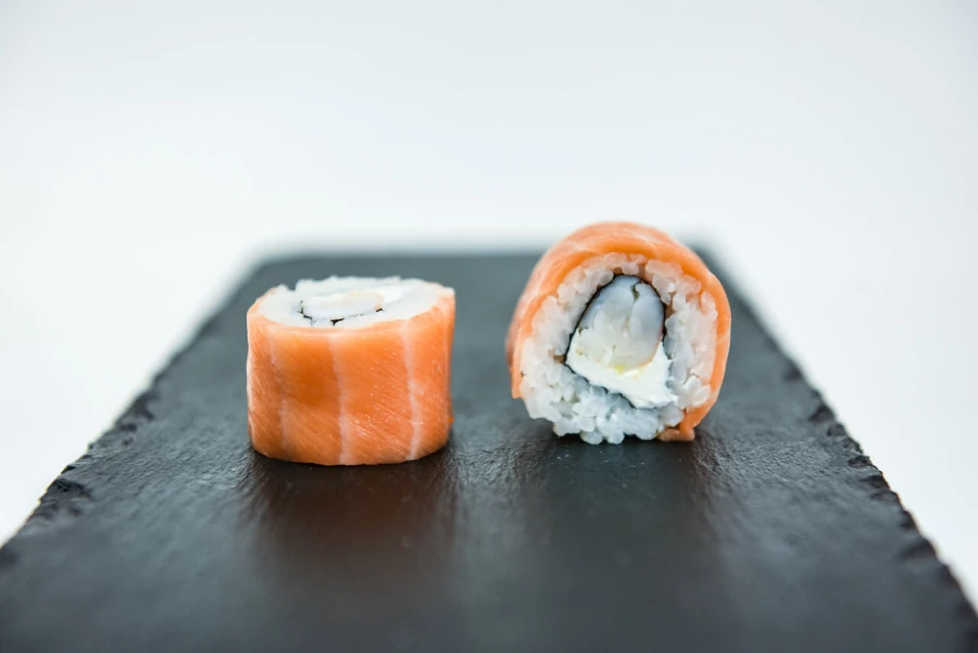 Лосось креветка