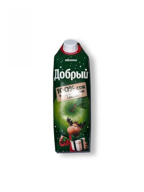 Сок яблочный 1 ЛИТР