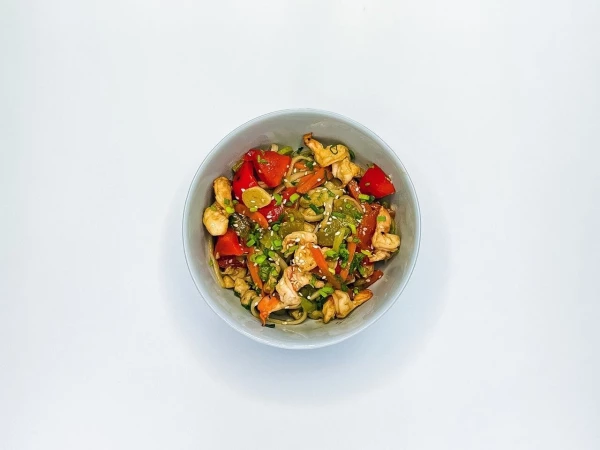 Удон с креветкой