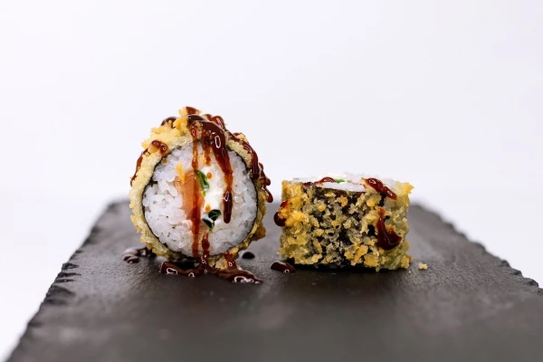 Лосось барбекю 