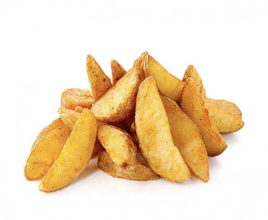 Картофель по-деревенски + соус чесночный