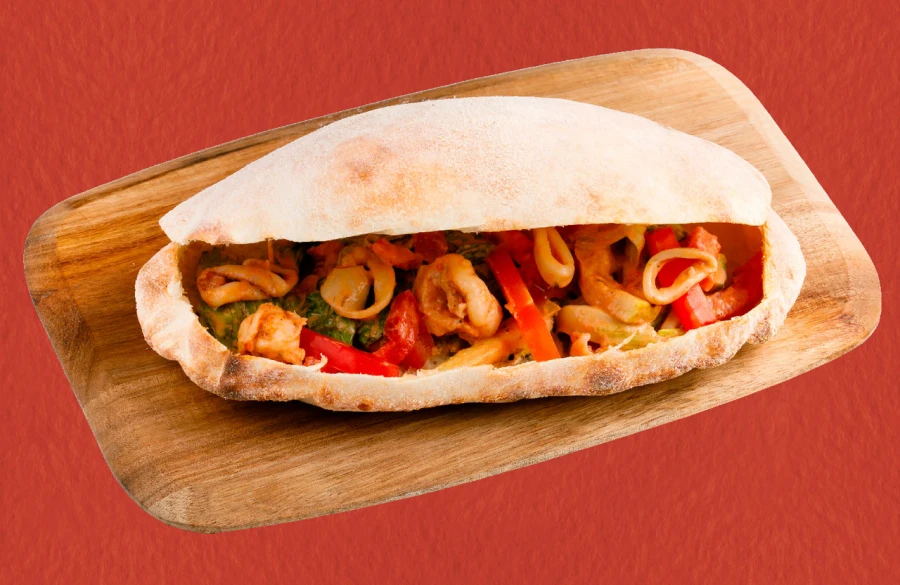 Панини - Маринара - морепродукты