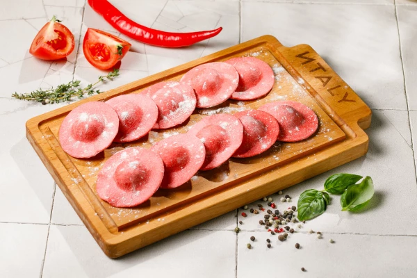 Равиоли с щечками 