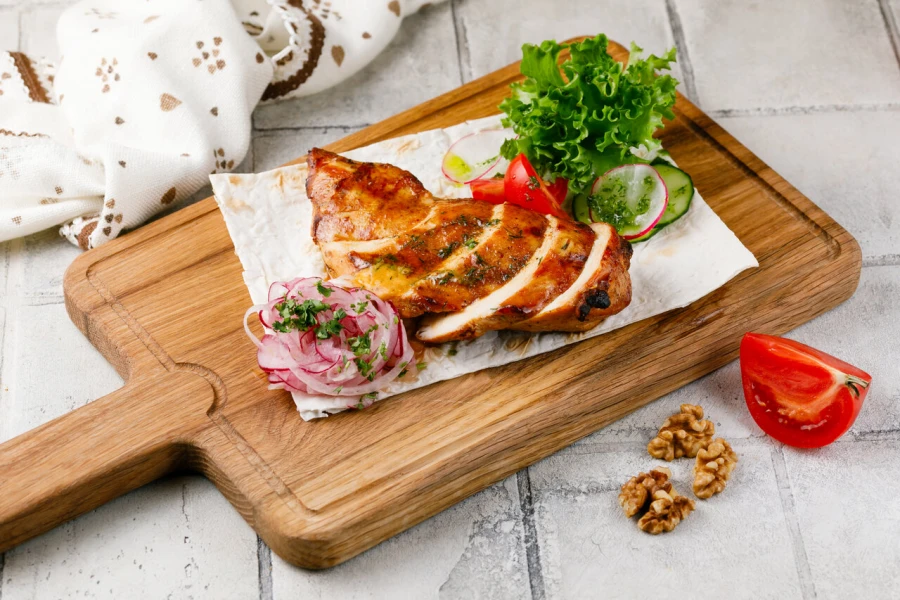 Куриная грудка с сванским маслом