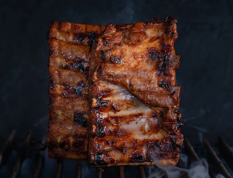Свиные ребрышки BBQ