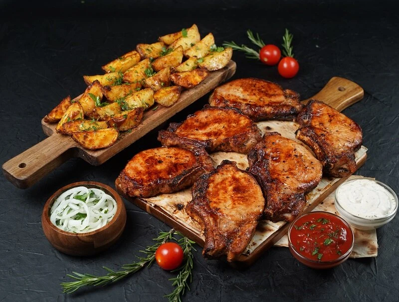 Комбо из свиной корейки (на 3 персоны)