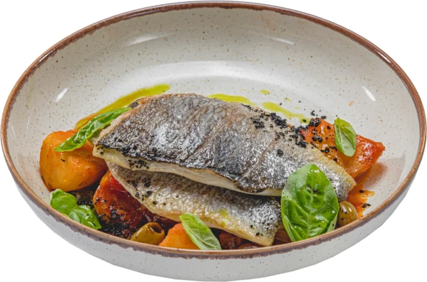 Дорадо с соусом маринара