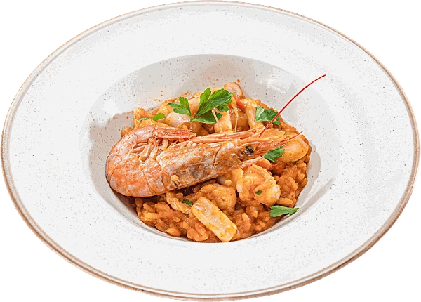 Ризотто с морепродуктами