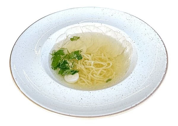 Консоме с куриным филе