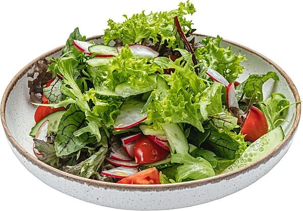 Микс салат с овощами