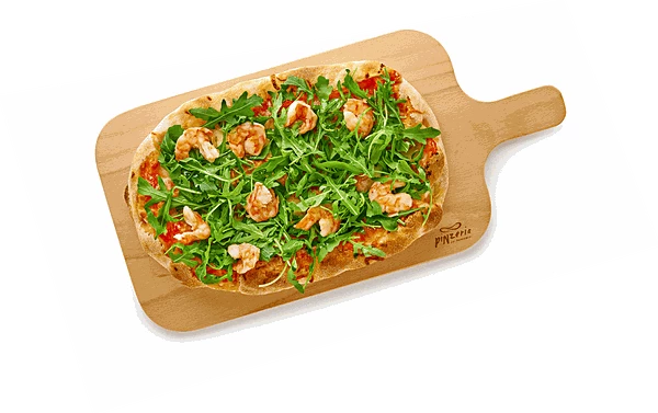 Руккола и креветка