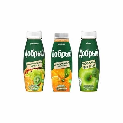 Сок Добрый Яблоко 0.33л