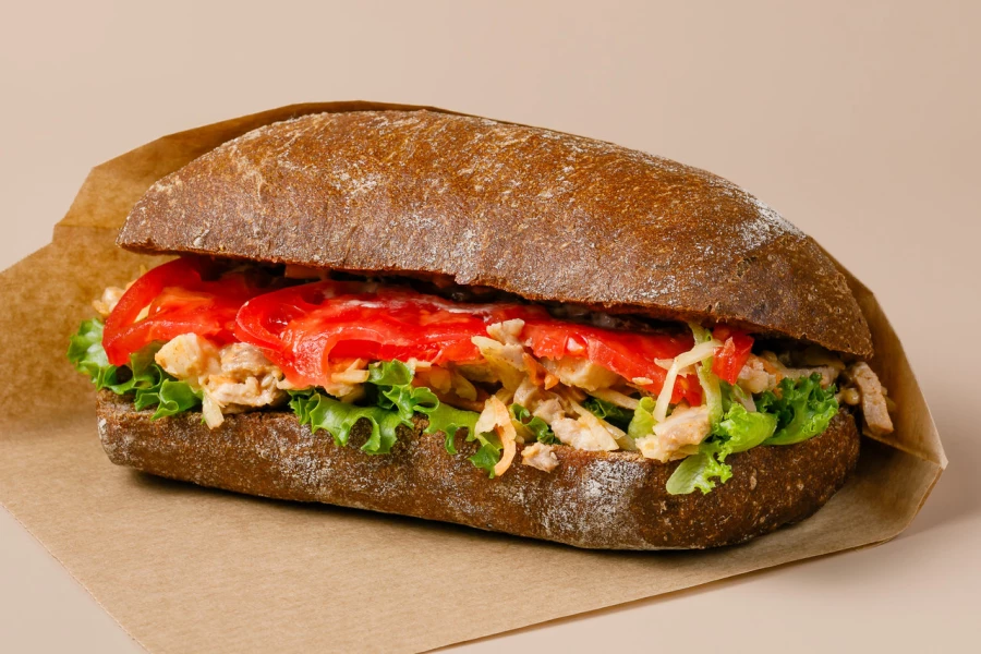 Чиабатта с бужениной 