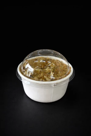 стаканчик медовик с черносливом