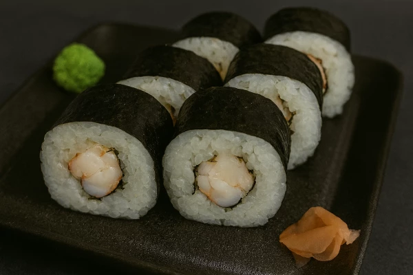 РОЛЛ С КРЕВЕТКОЙ