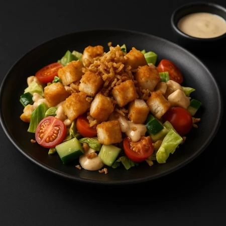 САЛАТ С КУРИЦЕЙ (ТЕПЛЫЙ)