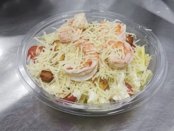 САЛАТ ЦЕЗАРЬ С КРЕВЕТКАМИ