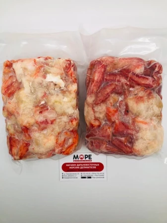 Салатное мясо Камчатского краба