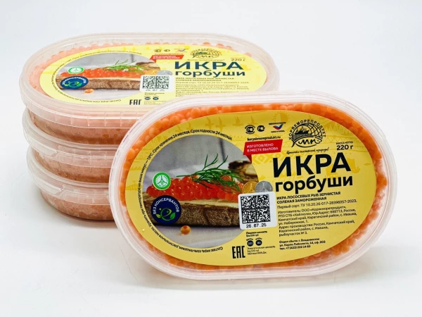 Икра Горбуши.Без консервантов. Камчатка