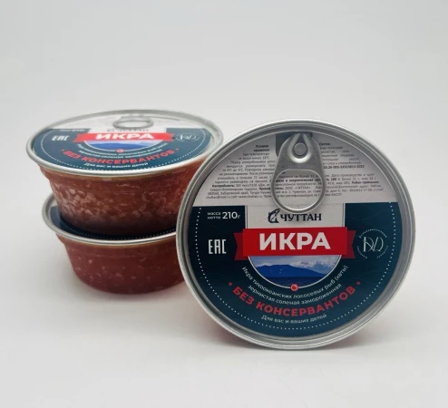 Икра кеты. Без консервантов.
